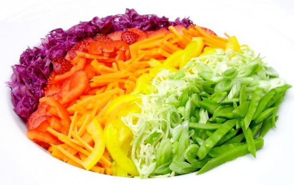 Упаковка салатов, овощей